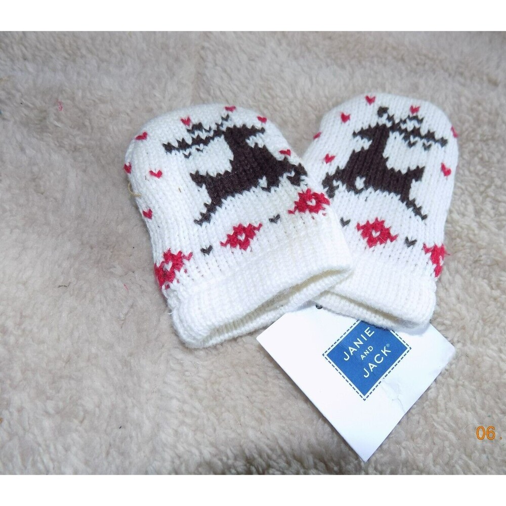 New Jack and jane infant baby winter mittens 0-6